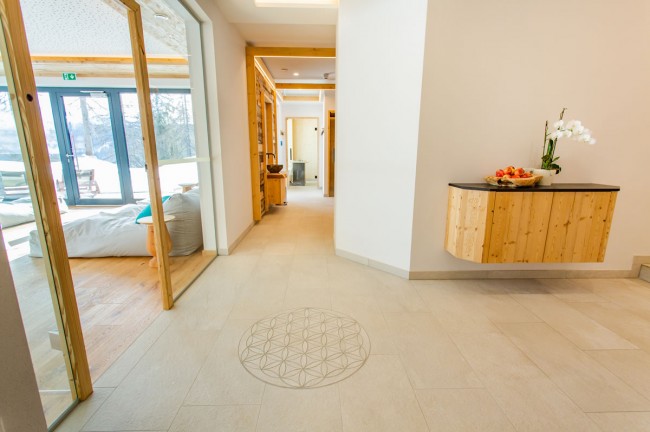 Foyer im Wellnessbereich