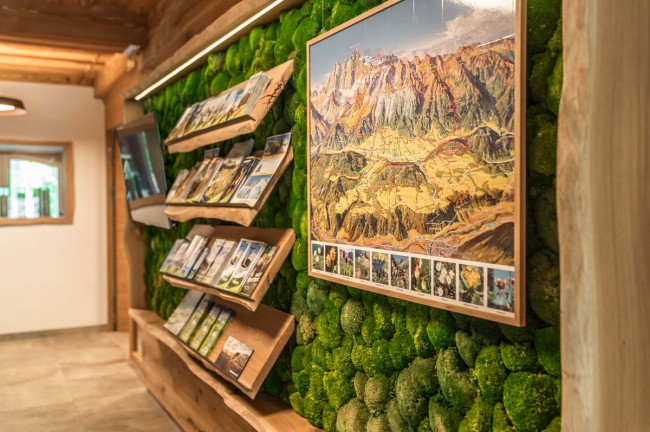 Infoboard für Rezeption