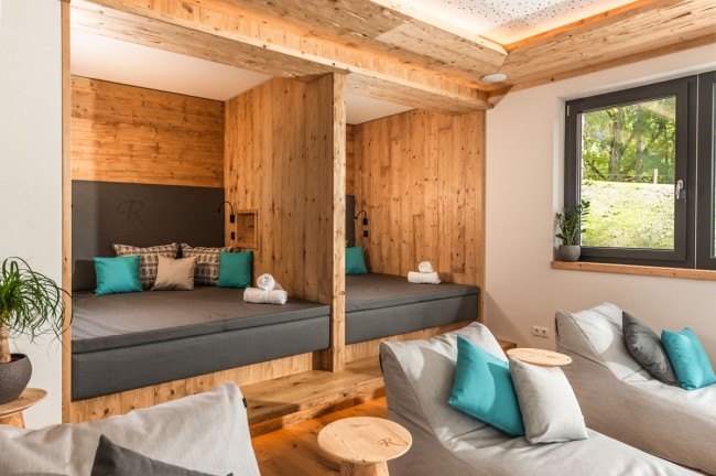 Ruheraum mit Entspannungskojen