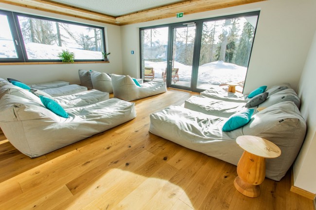 Ruheraum im Wellnessbereich