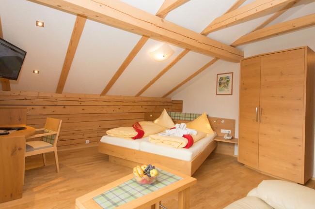 Schlafzimmer mit Mansarde