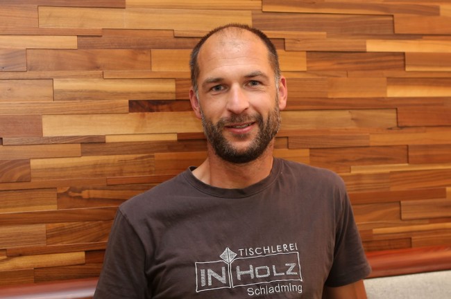 Stefan Steiner, Geschäfstführer Tischlerei In-Holz Winkler Steiner OG